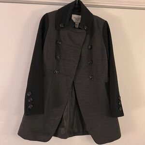 American Rag Black and Grey Pea Coat